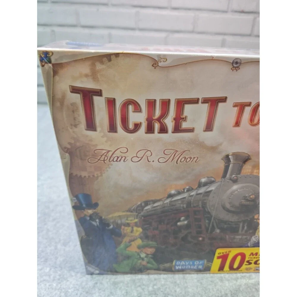 Ticket To Ride Alan R Moon Board Game New Sealed 2004